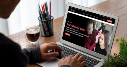 Beauty Salon - Unisex Hair & Beauty Salon Website